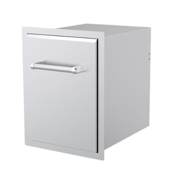 Nexgrill Built-In 10-Gallon Stainless Steel Pull-Out Trash Drawer