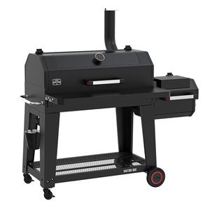 Nexgrill 1150 66-in Black Barrel Charcoal Grill