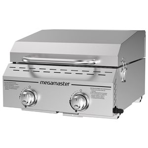 Nexgrill Stainless Steel 2-Burner Propane Gas Tabletop Grill