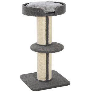 PawHut 36-in Cat Tree Multi-Level Kitty Tower with Sisal Mat Scratching Post