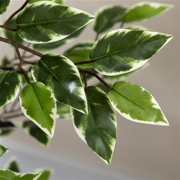 HOMCOM 4.5-ft Green Artificial Ficus Plants