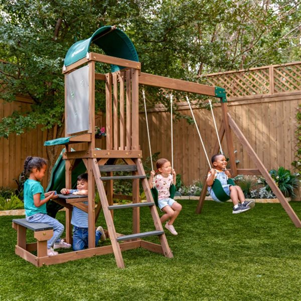 KidKraft Wilderness Point Wooden Outdoor Playset