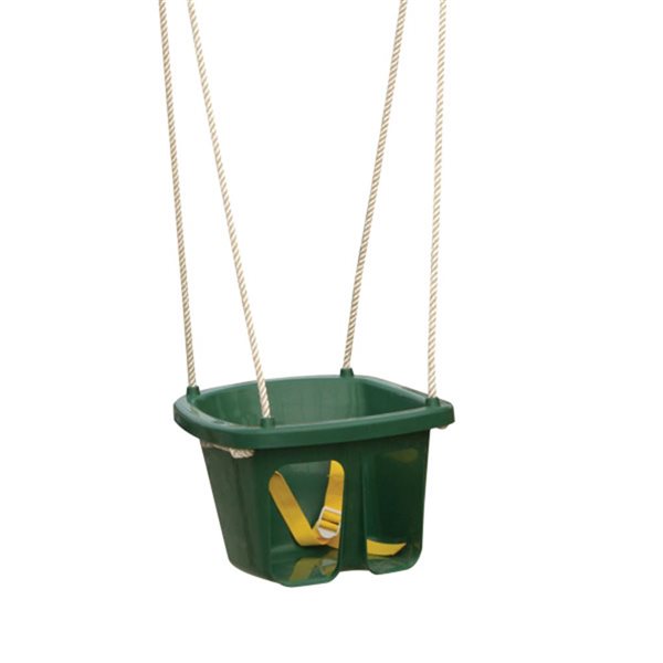 KidKraft Green moulded plastic child swing