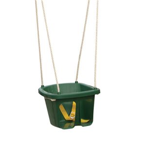 Balançoire pour bébé en plastique moulé par KidKraft, vert