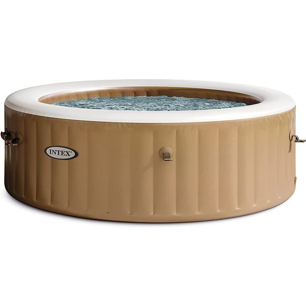 Image of Intex | 85-In Tan Round Inflatable Spa - 6-Person | Rona