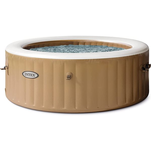 Image of Intex | 77-In Tan Round Inflatable Spa - 4-Person | Rona