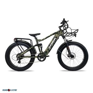 Demon Electric Blacktail 26-in Unisex Mountain E-Bike