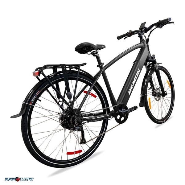 Demon Electric Phantom 27.5-in Black Unisex E-Bike