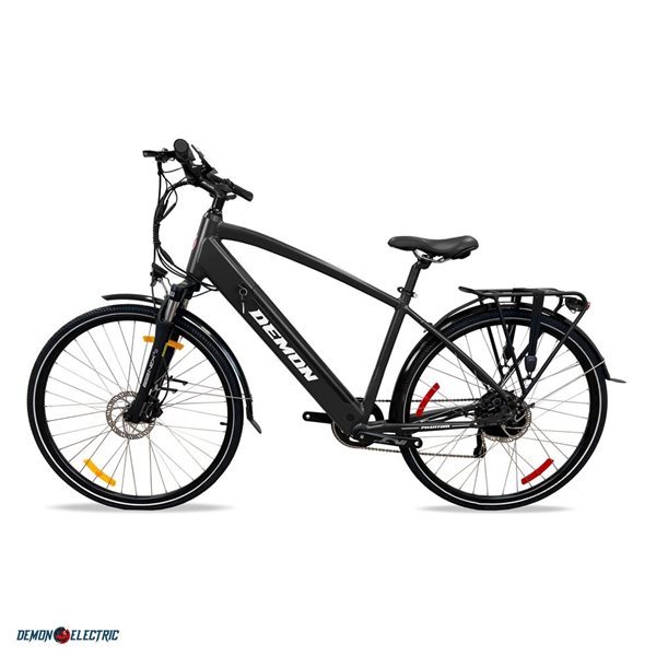 Demon Electric Phantom 27.5-in Black Unisex E-Bike