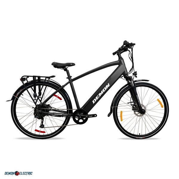 Demon Electric Phantom 27.5-in Black Unisex E-Bike