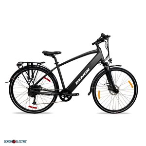 Demon Electric Phantom 27.5-in Black Unisex E-Bike