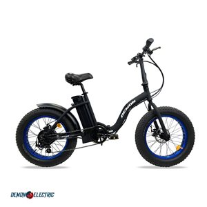 Demon Electric Pilot 24-in Black Unisex E-Bike