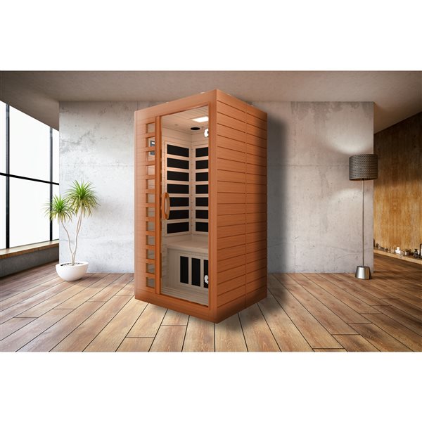 Sauna Westinghouse 72,4 x 39,1 x 35,7 po en pruche pour 1 personne