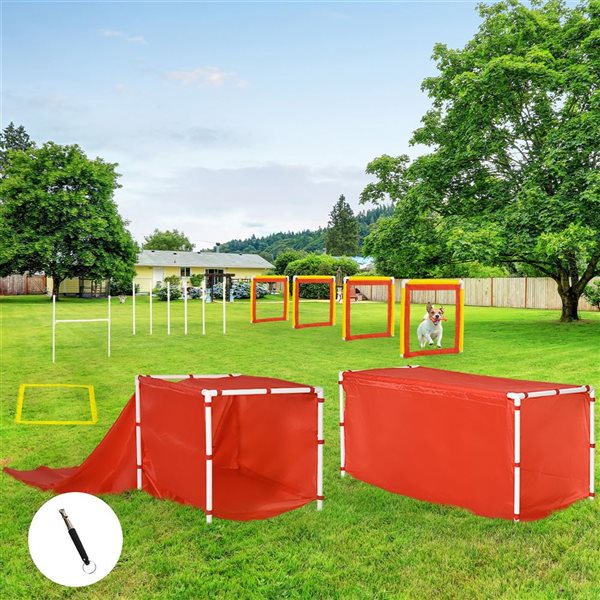 PawHut Dog Agility Training Set