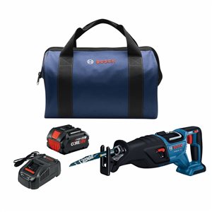 Bosch PROFACTOR 18V 1 1/8-in Cordless Reciprocating Saw (1 Battery and 1 Charger Included)
