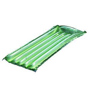 Swim Central 72-in Inflatable Green Reflective Sun Tanner Pool Float