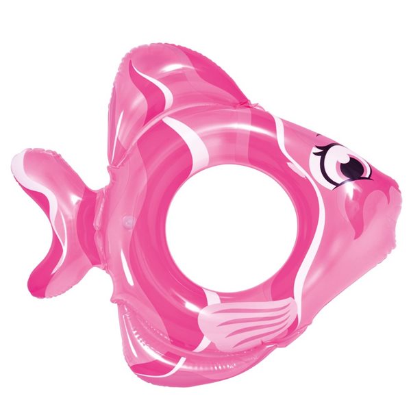 Pool Central 31-in Pink Inflatable Fish Children's Pool Float 34808555