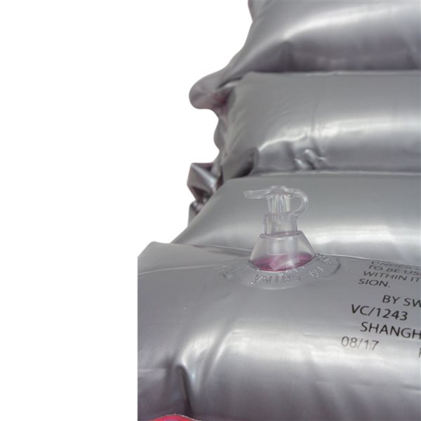 Swim Central Transparent Pink Pool Mattress Float