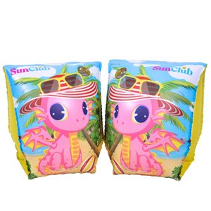 Pool Central 9-in Pink Dragon Inflatable Swimming Arm Floats