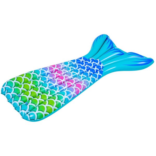 Pool Central 5.75-ft Blue and Green Mermaid Tail Swimming Pool