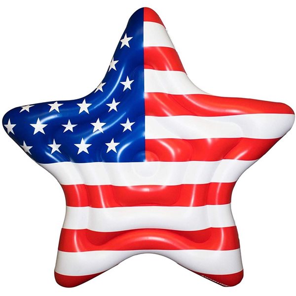 Swim Central 9.5-in Inflatable American Star Inflatable Pool Float 32822762