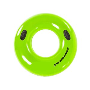 Swim Central 48-in Bright Green Inflatable Pool Float