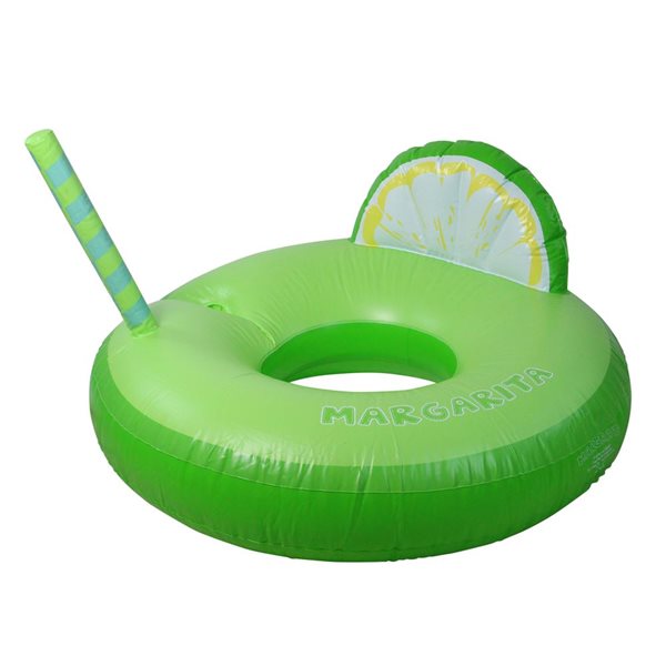 Swim Central 41-in Green Margarita Inflatable Pool Float 32822743 | RONA