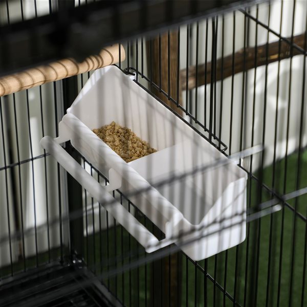 PawHut 55.1-in 2-in-1 Bird House Cage