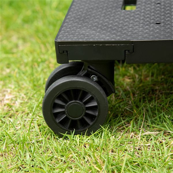 PawHut 3-in-1 Foldable Pet Carrier with Telescoping Handle