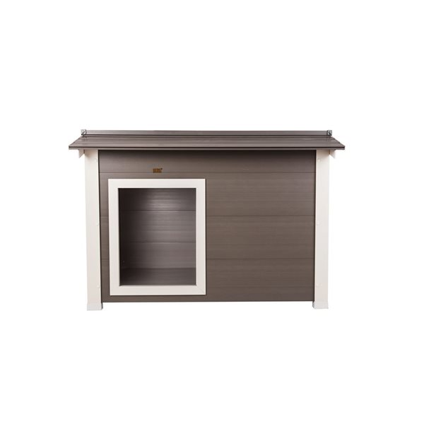 New Age Pet ThermoCore Grey Dog House