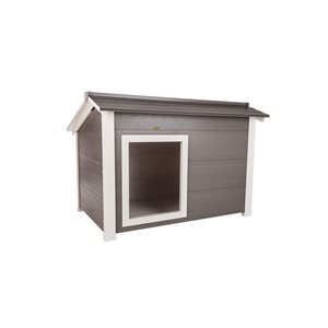 New Age Pet ThermoCore Grey Dog House