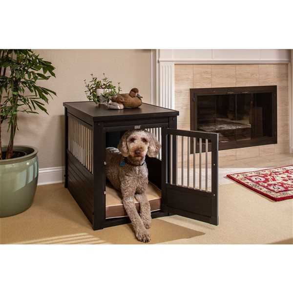 New Age Pet InnPlace Large Espresso Dog Crate