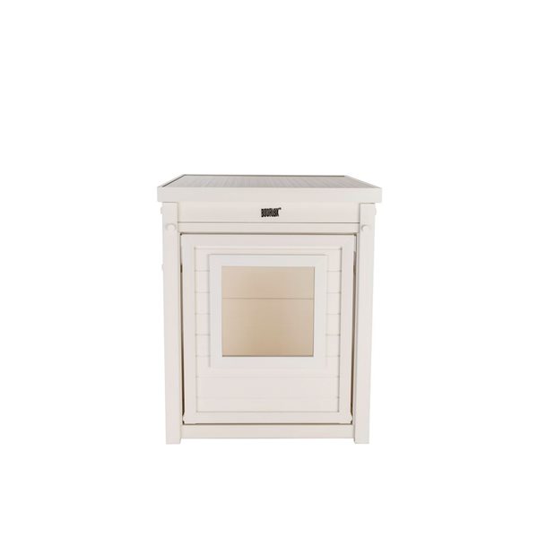 New Age Pet LitterLoo Antique White Litter Box Concealment