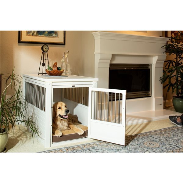 New Age Pet InnPlace X-Large Antique White Dog Crate