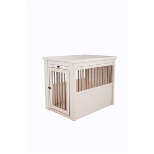 New Age Pet InnPlace Medium Antique White Dog Crate