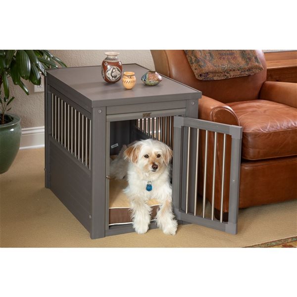 New Age Pet InnPlace Medium Grey Dog Crate