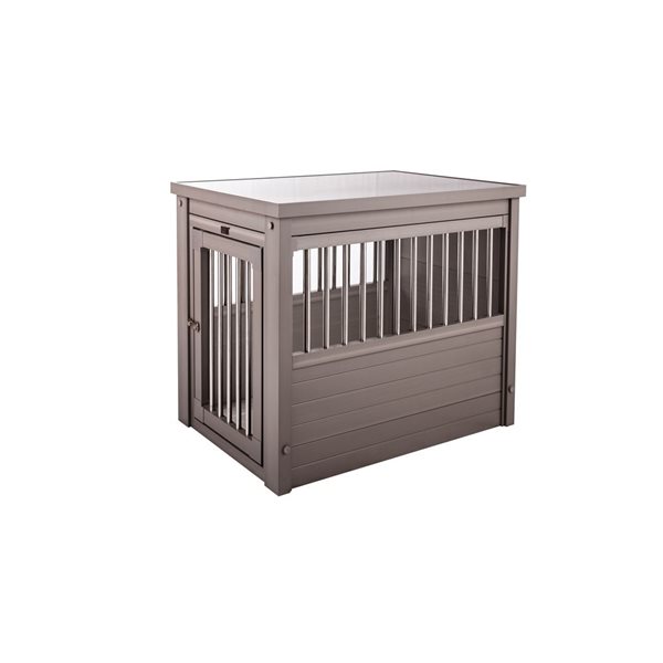 New Age Pet InnPlace Medium Grey Dog Crate