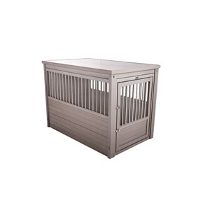 New Age Pet InnPlace Large Grey Dog Crate