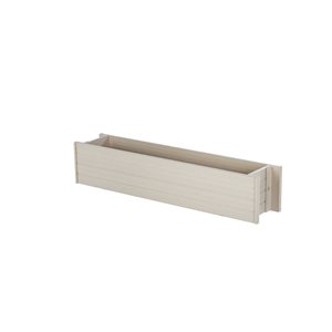 New Age Pet Garden 36-in x 7.5-in Maple Mixed Composite Window Box