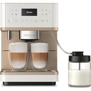 Miele Lotus White Automatic Programmable Espresso Machine