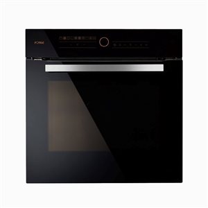 FOTILE Built-in Convection Ovens 24-in Self-cleaning Multi-fan Single Electric Wall Oven - Black