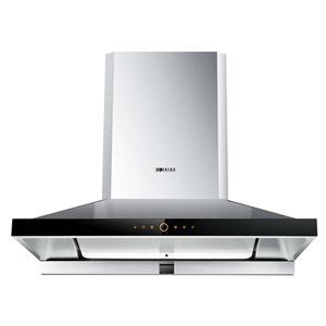FOTILE 36-in Ducted Black and Stainless Steel Wall-mounted Range Hood