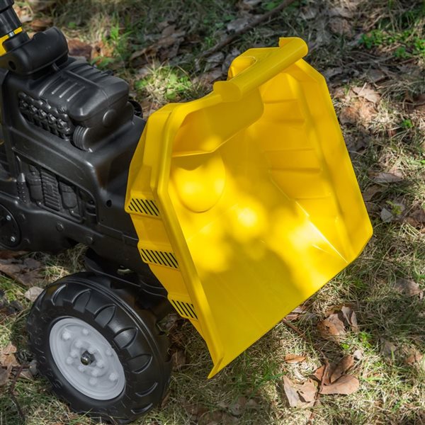 Voiture excavatrice pour enfants Aosom jaune