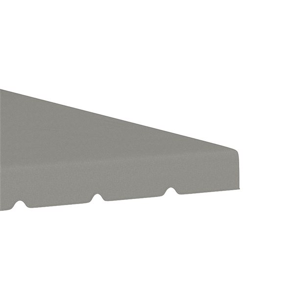 Outsunny 12.8-ft x 9.5-ft Grey Gazebo Replacement Canopy Top