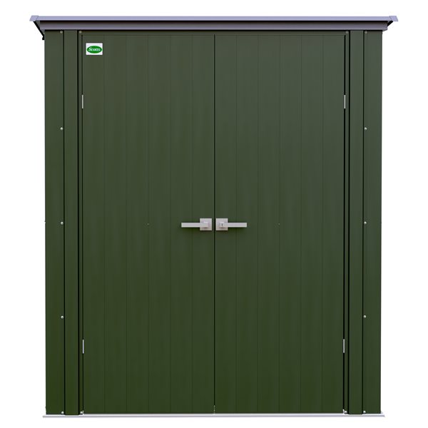 Scotts 5 x 3-ft Green Garden Storage Cabinet