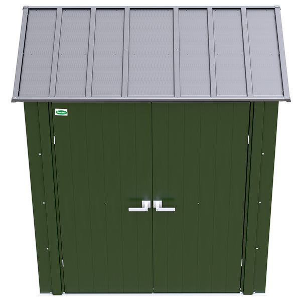 Scotts 5 x 3-ft Green Garden Storage Cabinet