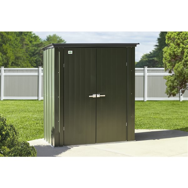 Scotts 5 x 3-ft Green Garden Storage Cabinet