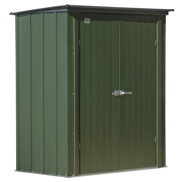 Scotts 5 x 3-ft Green Garden Storage Cabinet