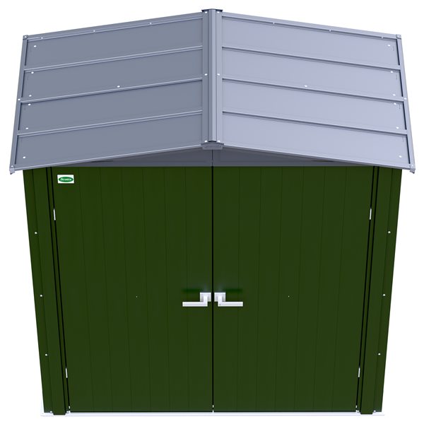 Scotts 6 x 3-ft Green Garden StorageCabinet