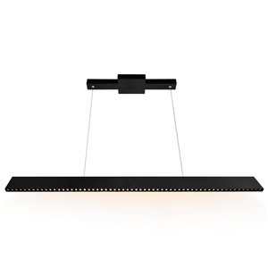 CWI Lighting Bellagio 45-in LED Integrated Black Chandelier